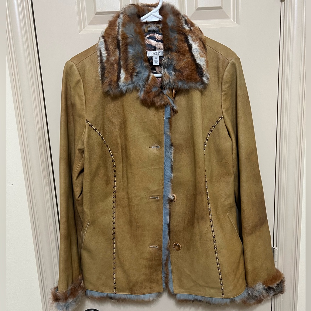 Cache Leather Jacket